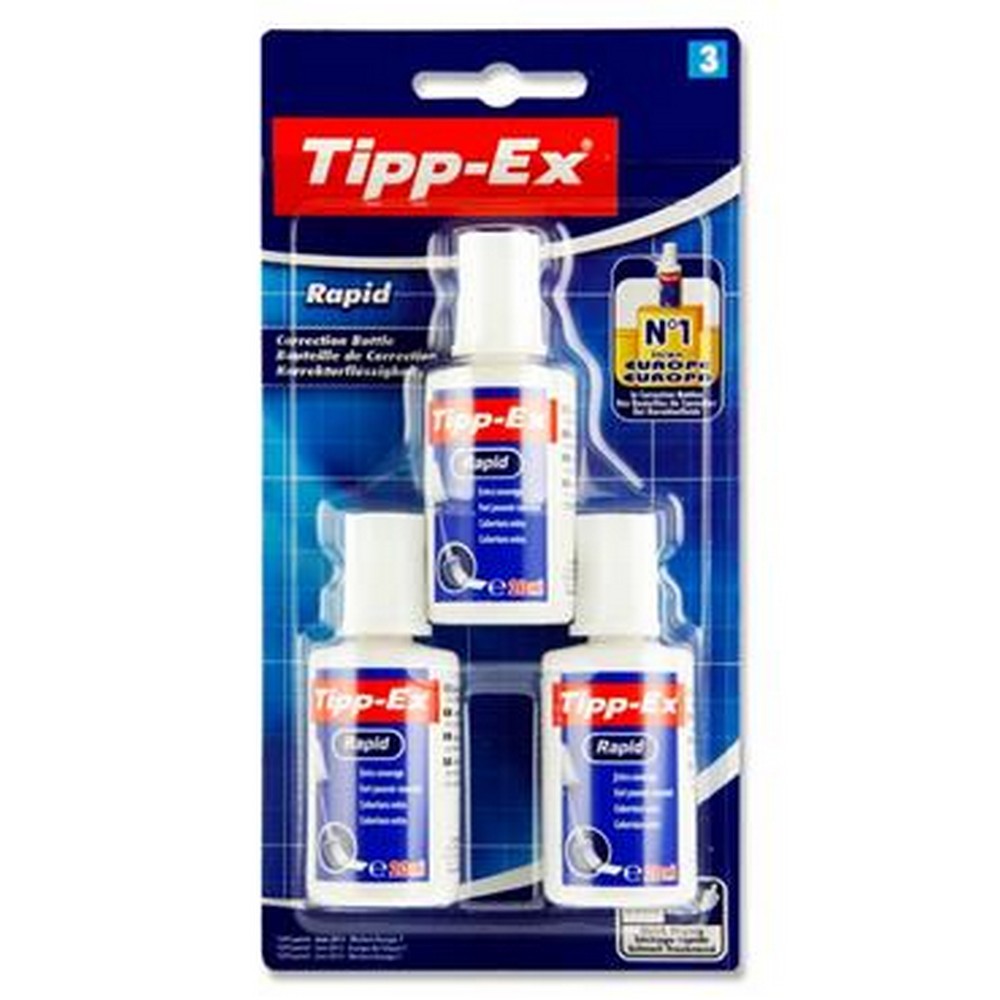 Tipp-Ex Bottle 3 Pack