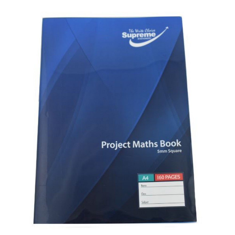A4 Project Maths Copy Durable Cover