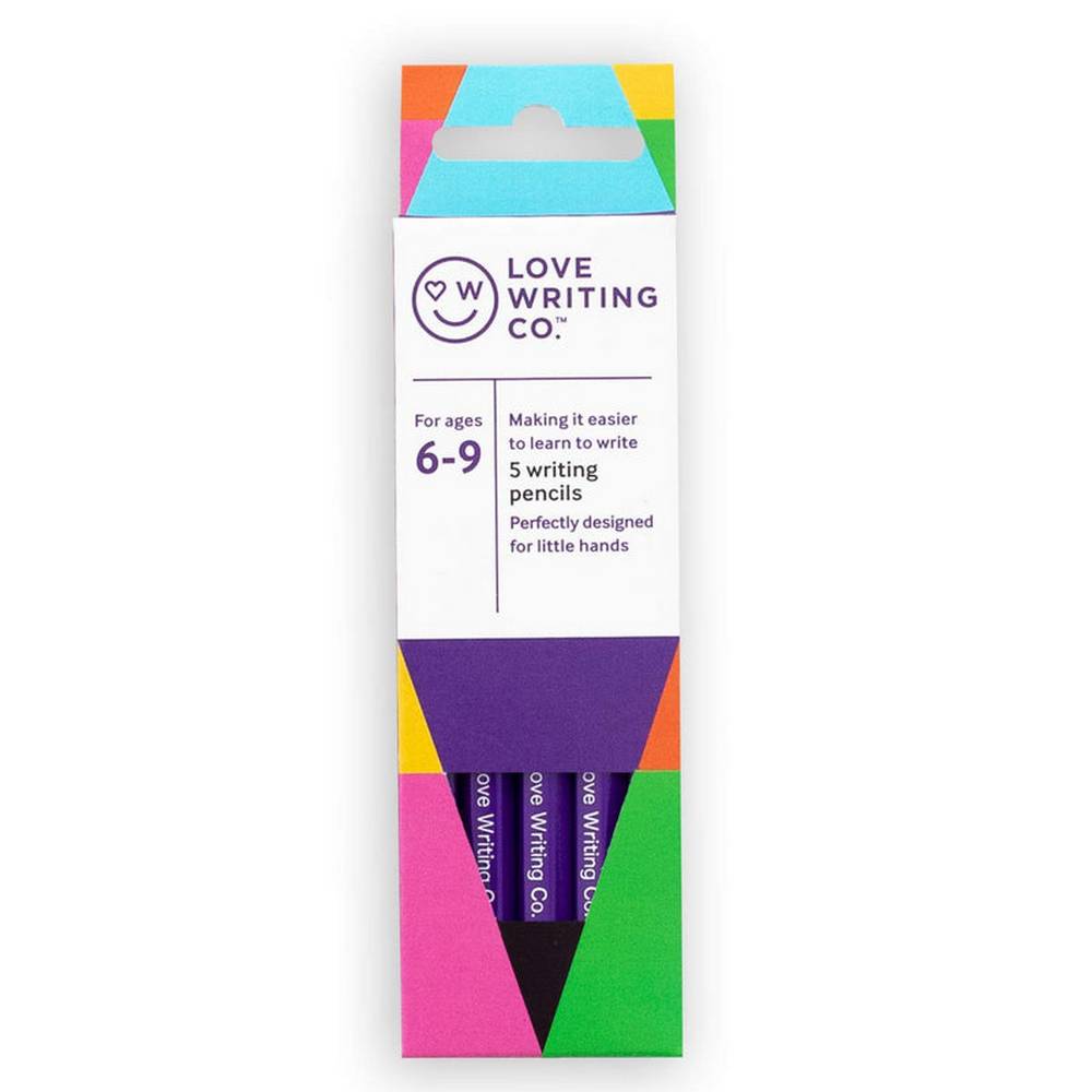 Love Writing Co - 5 Writing Pencils - HB