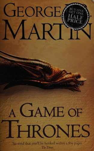 Game of Thrones Bk 1 (gold cover) A