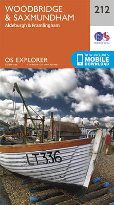 Woodbridge and Saxmundham (OS Explorer Map)