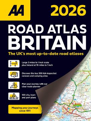 AA Road Atlas Britain 2026: 2026