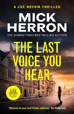The Last Voice You Hear: Zoe Boehm Thriller 2