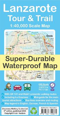 Lanzarote Tour & Trail Map