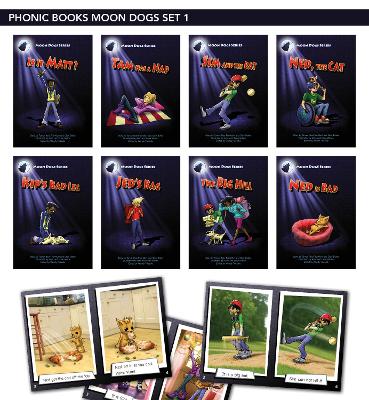 Phonic Books Moon Dogs Set 1: Sounds of the alphabet
