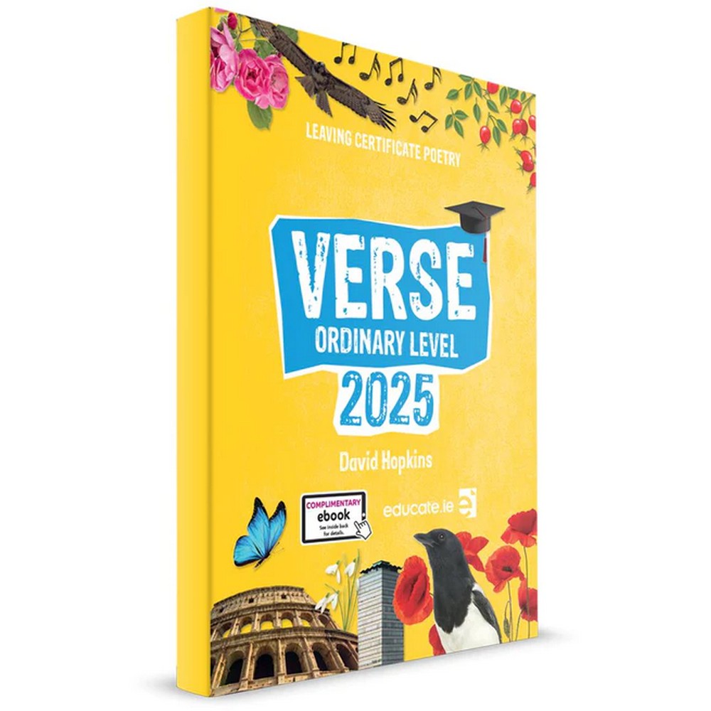 Verse 2025 - Leaving Cert Poetry - Ordinary Level - Textbook
