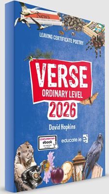 Verse 2026 - Leaving Cert Poetry - Ordinary Level - Textbook