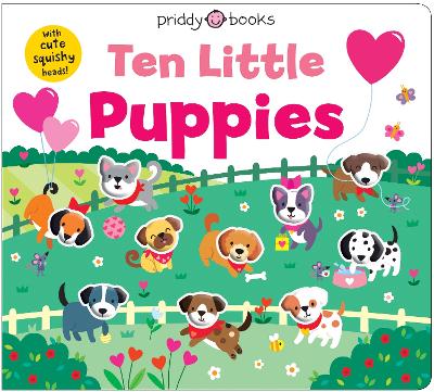 Ten Little Puppies : With cute squishy h