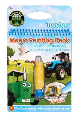 Tractor Ted Magic Painting Book - Tractors: Mess Free Reusable painting book with fantastic tractors