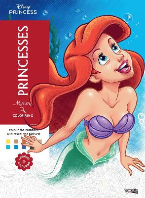 Mystery Colouring - Princesses: Reveal iconic Disney characters with colour by number