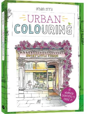 Urban Colouring: 45 Whimsical shopfronts to colour in