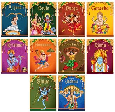 Tales from Indian Mythology (Collection of 10 Books) Story Books for Kids