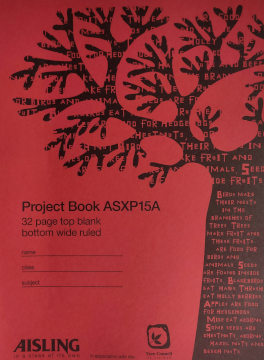 Aisling Project Book No. 15A 32 Page - ASXP15A