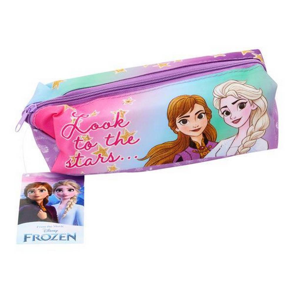 Frozen - Rectangular Glitter Pencil Case
