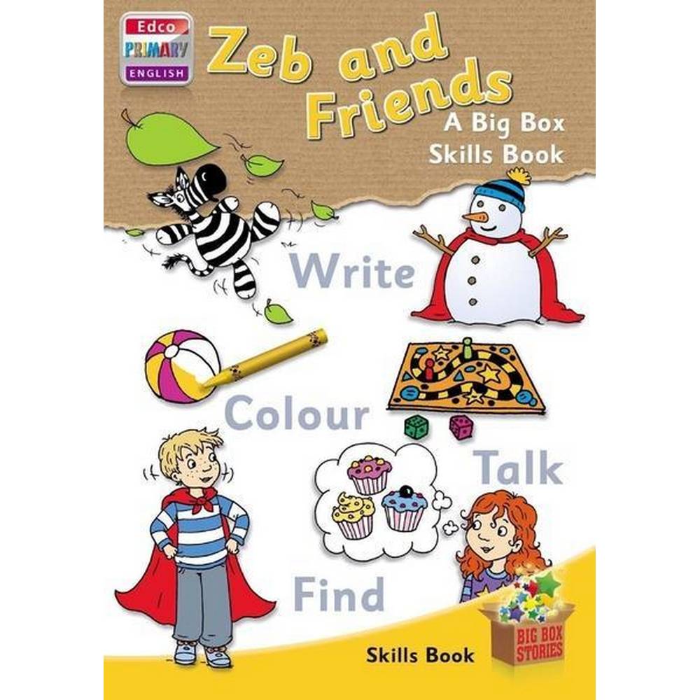 BIG BOX ADVENTURES - ZEB AND FRIENDS - SKILLS BOOK