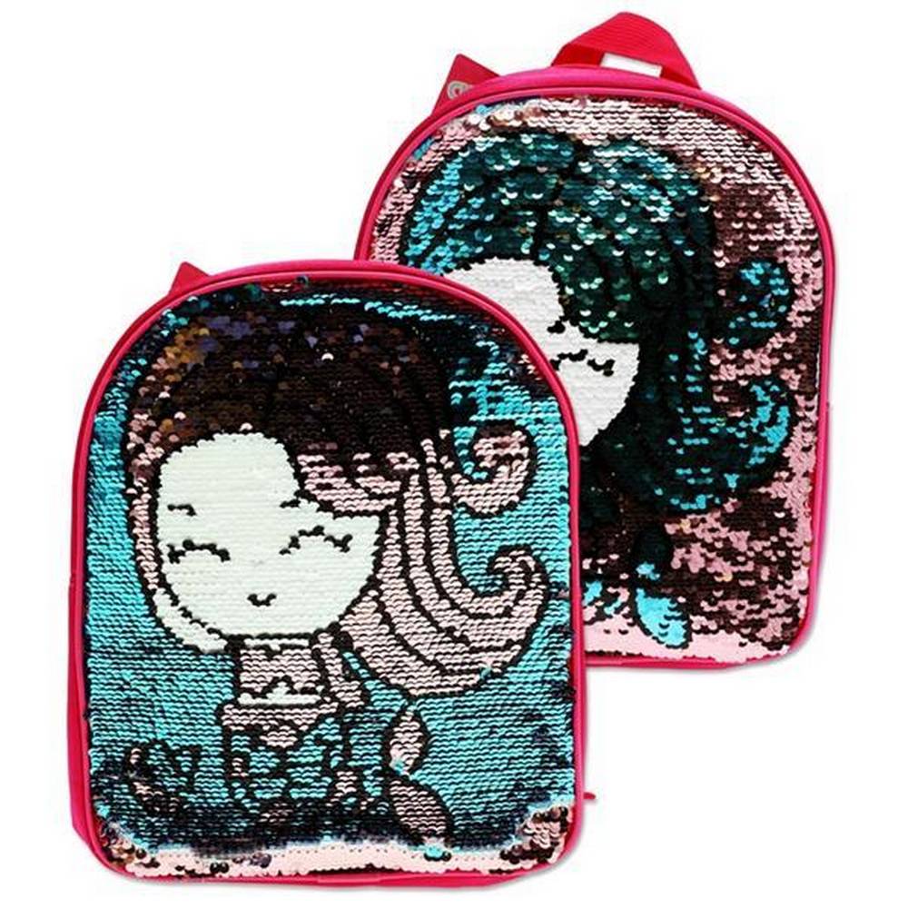 Emotionery Dream Junior Backpack Reversible Sequins - Mermaid