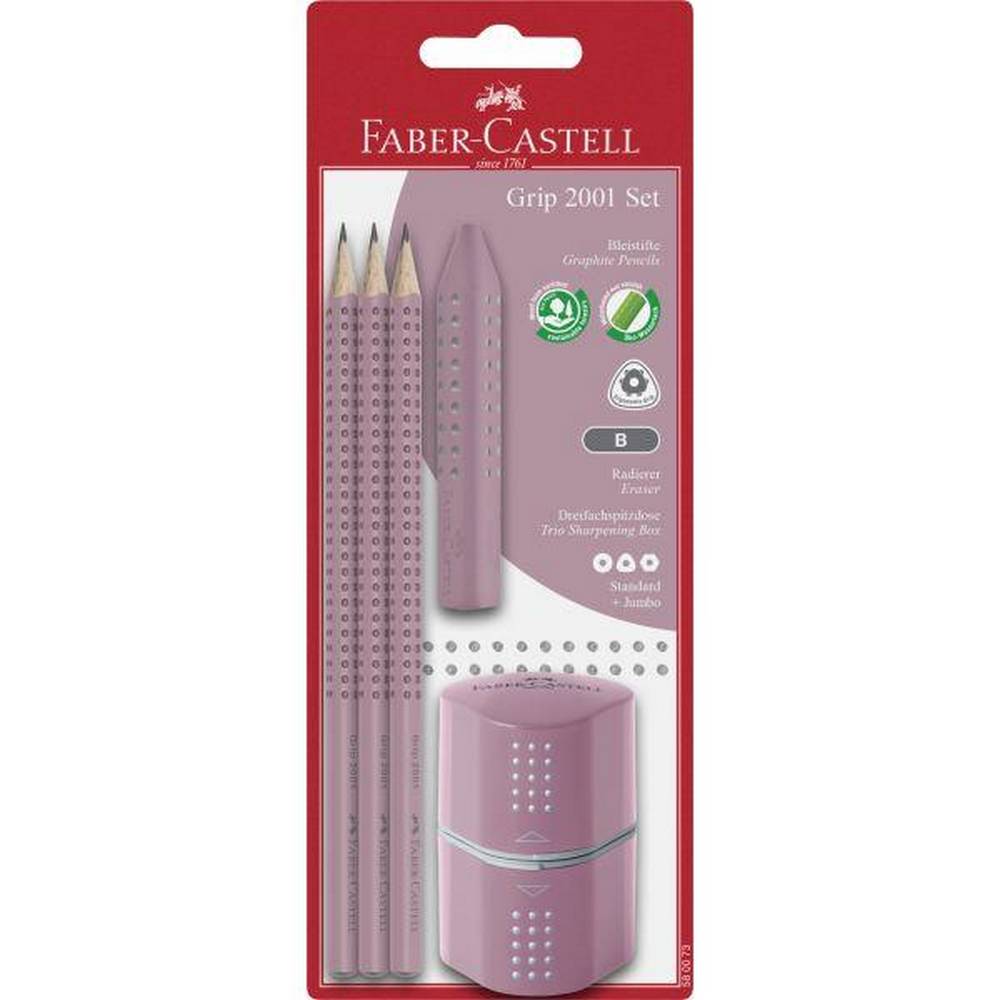 Faber Castell - Grip 2001 Set - Rose Shadows