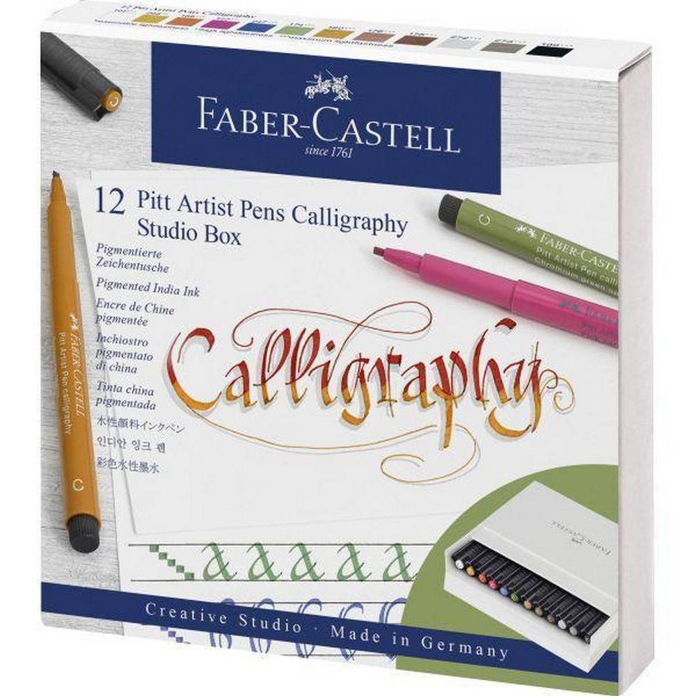 Pitt Artist Calligraphy Pen Studio Box