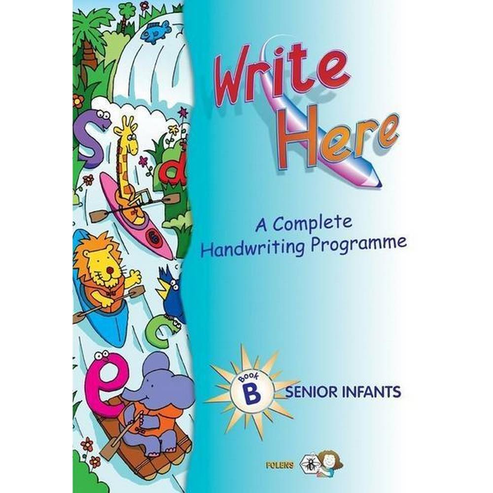 WRITE HERE B - SENIOR INFANTS