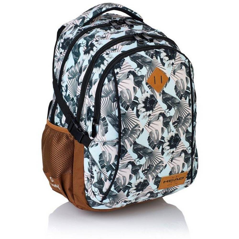 Head - Tropical Bird Backpack 17 inch