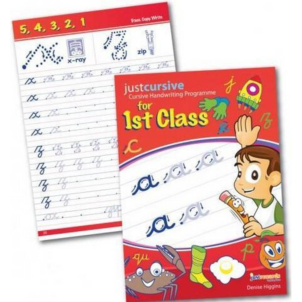 JUST CURSIVE - HANDWRITING - 1ST / FIRST CLASS