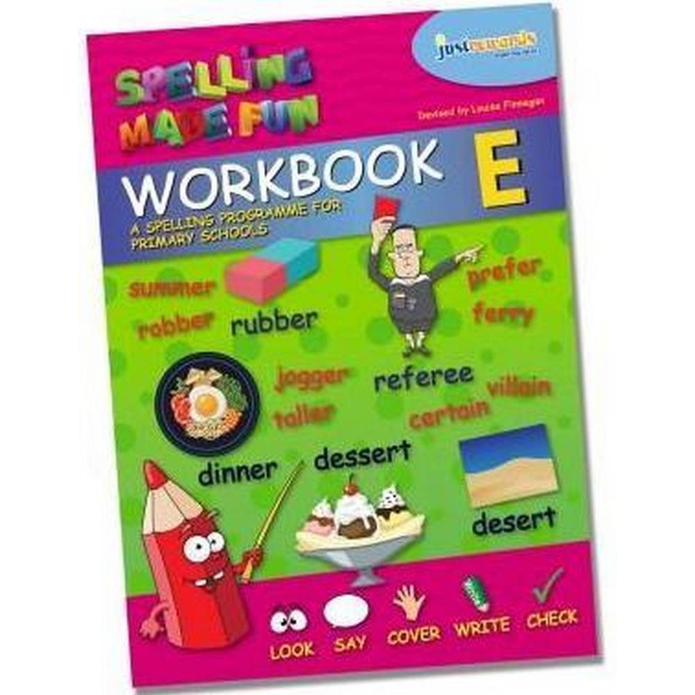 SPELLING MADE FUN PUPILS WORKBOOK E - 4TH CLASS