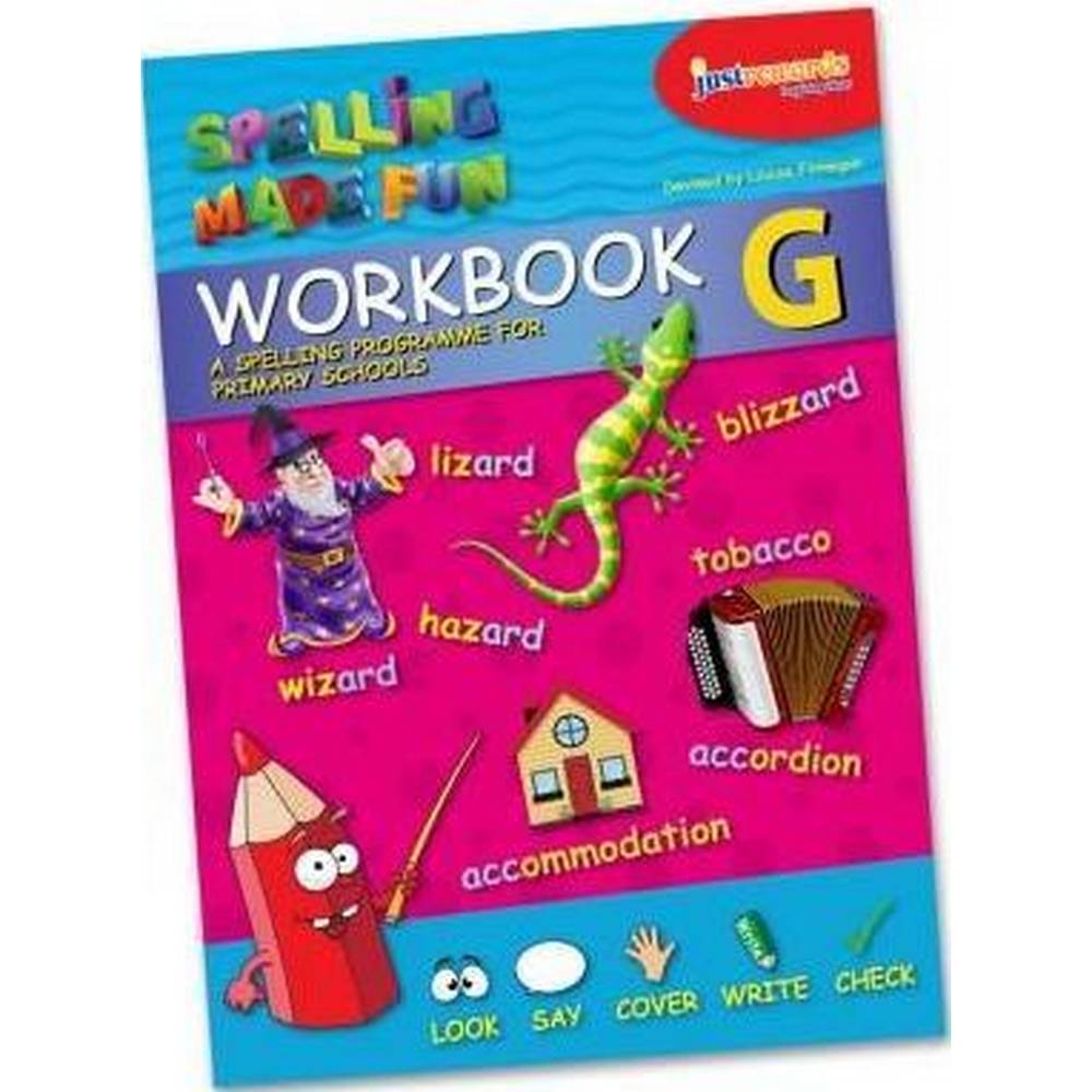 SPELLING MADE FUN PUPILS WORKBOOK G - 6TH CLASS