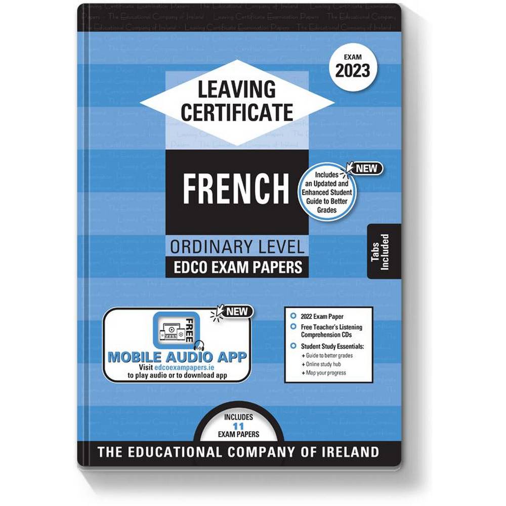 Exam Papers - Leaving Cert - French - Ordinary Level - Exam 2025