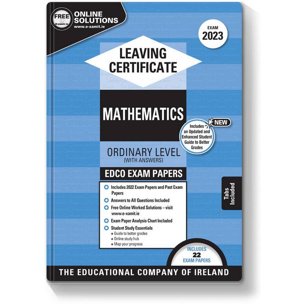 Exam Papers - Leaving Cert - Maths - Ordinary Level - Exam 2025