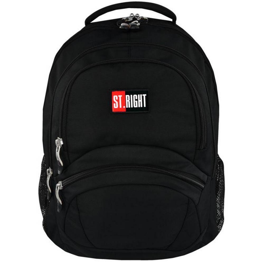 St.Right - Black - 4 Compartment Backpack