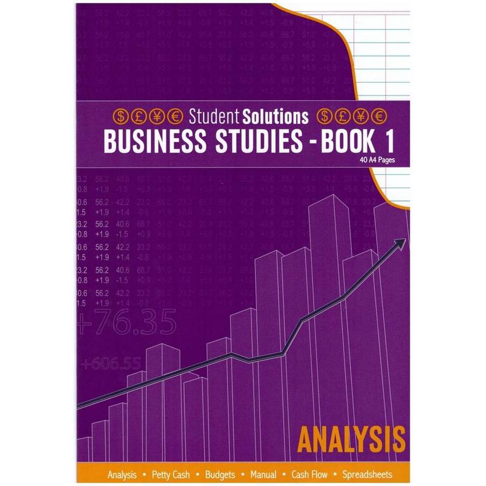 Business Studies Book 1: Cash - 40 Page