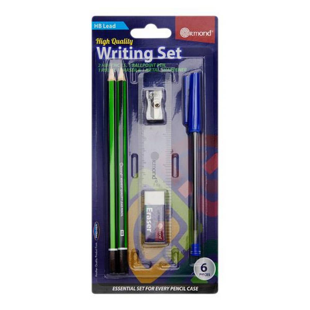 Ormond - Writing Stationery Set - 6 Piece Carded Set