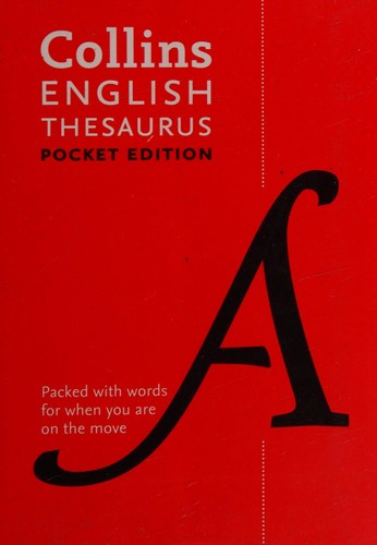 Collins English Thesaurus Pocket Edition
