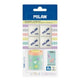 Milan Sharpener + 4 Erasers