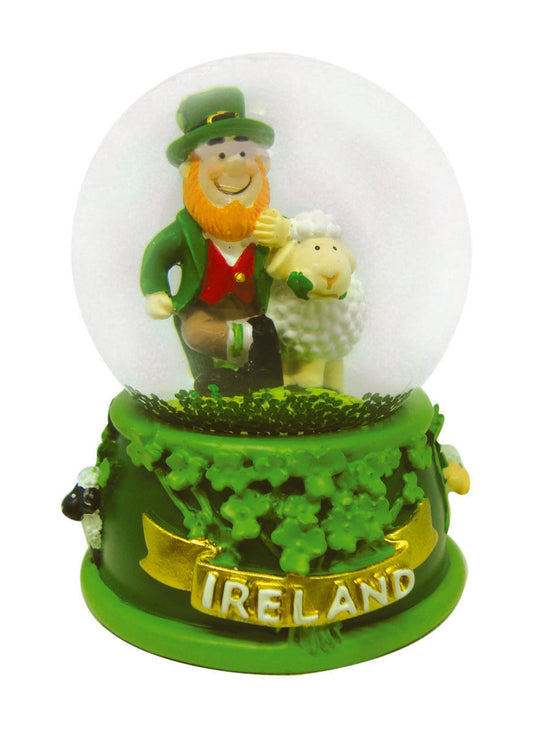 45 MM Lep With Sheep Waterball - Irish snow globes