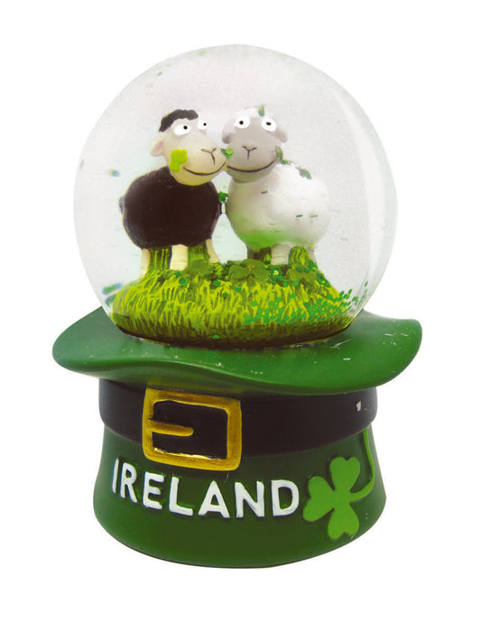 45mm Twin Sheep Waterball - Irish snow globes