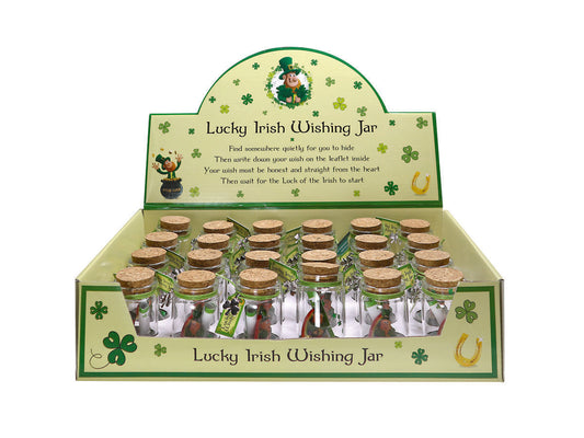 Leprechaun Wishing Jar - Irish ornaments