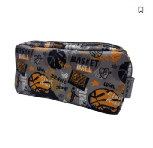 SUPREME TRIPLE PENCIL CASE BASKETBALL