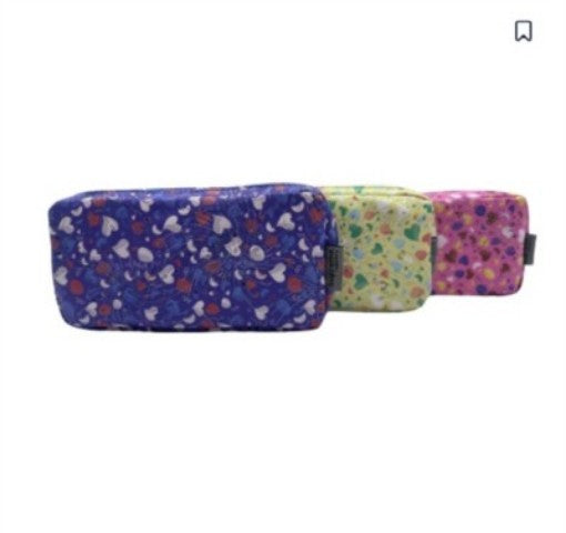SUPREME DOUBLE PENCIL CASE HEART