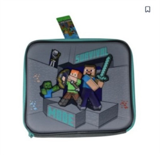 MINECRAFT SURVIVAL LUNCH BAG