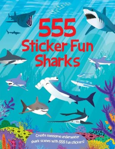 555 Sticker Fun Sharks