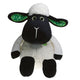 8" Daisy Sparkle Eyes Black Face - Irish soft toys