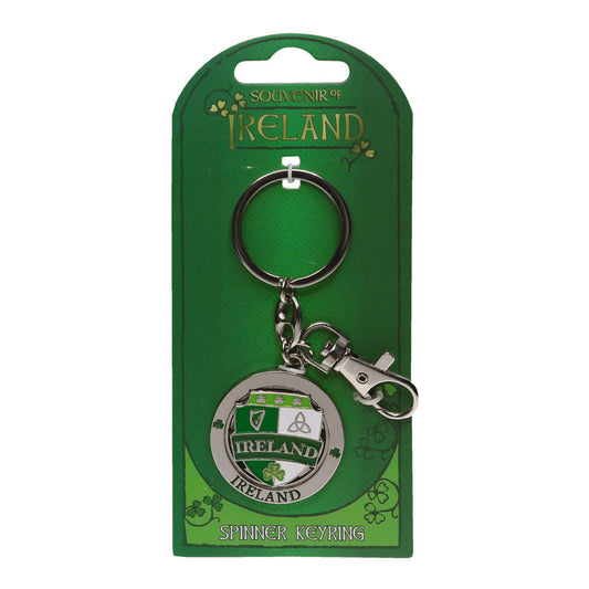 Ireland Crest Keyring - Irish keyrings