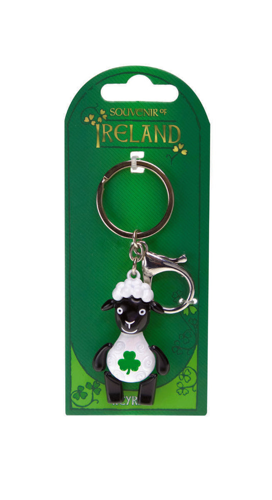 Dancing Keyring sheep - Irish keyrings