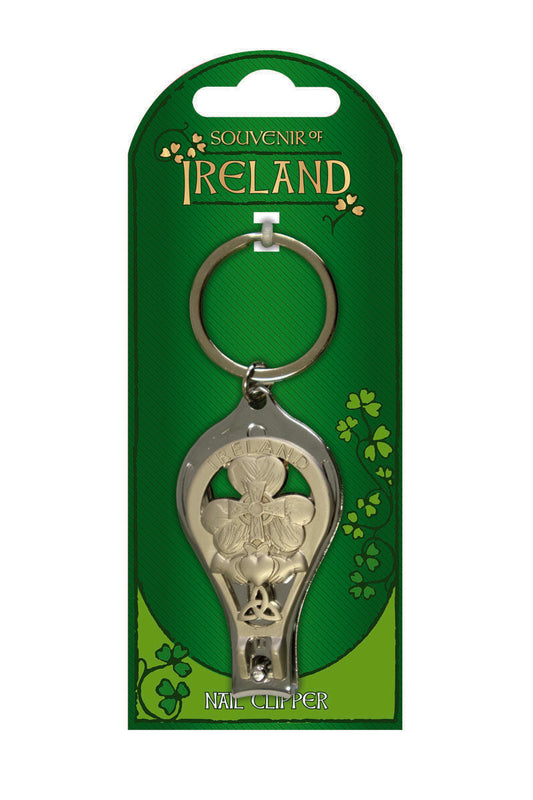 Nail Clipper Wicons and Shamrock KR - Irish keyrings