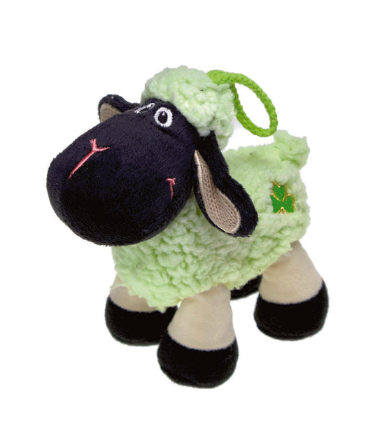 Green 6.5 Daisy Sheep Black Face - Irish soft toys