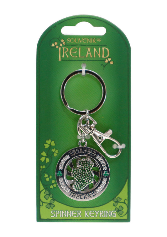 Spinning Ireland Souvenir - Irish keyrings