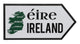 Irealnd Tin Road Sign - Irish wall art