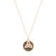 Trinity Marble R/Gold Celtic Knot - Irish jewellery