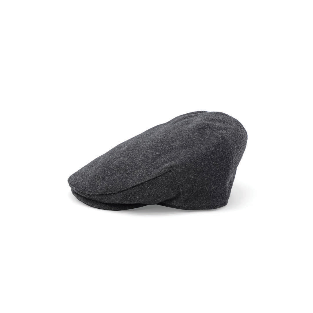 The Quiet Man Charcoal Wool Flat Cap L - Irish headwear